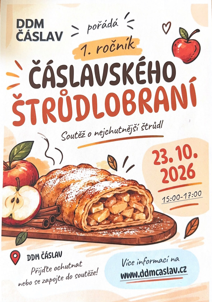 1. ročník ČÁSLAVSKÉHO ŠTRŮDLOBRANÍ