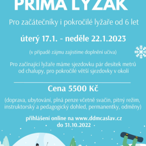 Prima lyžák 2023