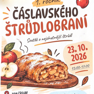 1. ročník ČÁSLAVSKÉHO ŠTRŮDLOBRANÍ